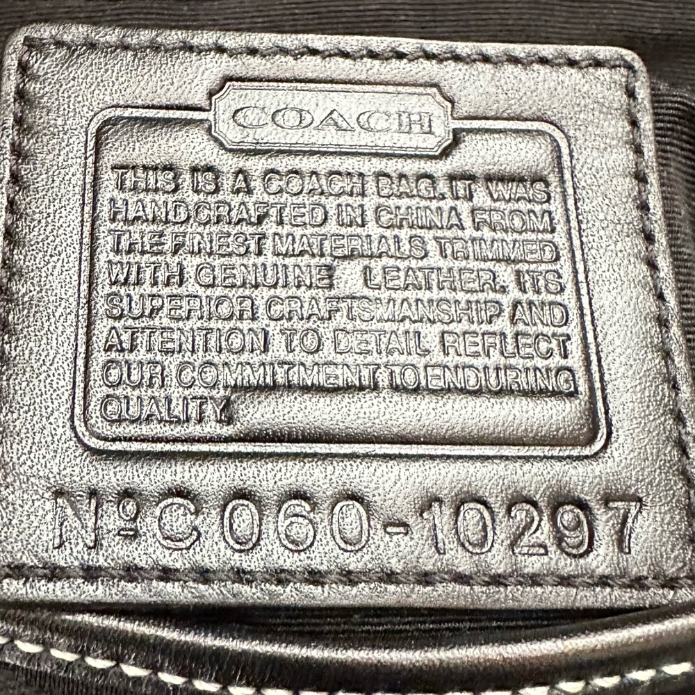 Coach Soho Signature C Canvas Shoulder Bag - Picture 7 of 7